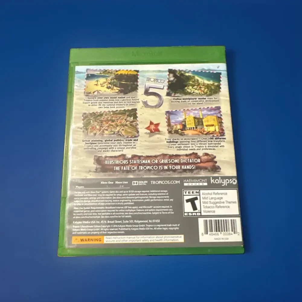 Tropico 5 Penultimate Edition CIB W/ Manual - Xbox One